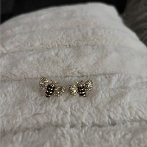 Bumblebee Betsy Johnson stud earrings